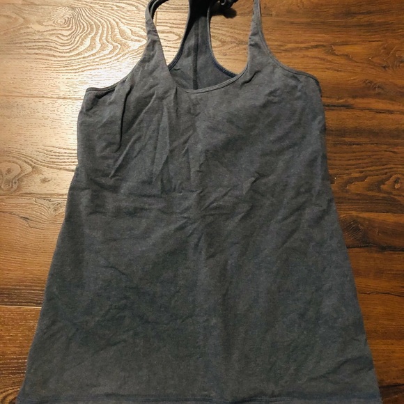Grey race back top - Picture 2 of 2